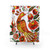 Firebird Petrykivka Ukrainian Art Shower Curtain