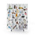 Nature Alphabet Shower Curtains for Nursery or Bedroom