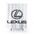 Lexus Logo Shower Curtains - Luxury Car Brand Decor