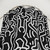 Black and White Haring Shower Curtains - Artistic Home Decor