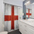 England Flag St. George's Shower Curtains
