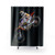 Dirt Bike Jump Shower Curtains
