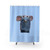 Tutter Mouse Kids Shower Curtain