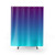 Purple and Turquoise Ombre Shower Curtains