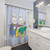 max and ruby Shower Curtains - Colorful Kids Bathroom Decor
