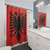 Albania Flag Shower Curtain