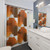 Vintage Geometric Shower Curtain