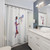Basketball Player Shower Curtain