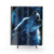 Wolf Howling at Night Shower Curtain
