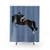 Bay Hunter Jumper Equine Shower Curtain