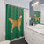 Golden Retriever Christmas Shower Curtain