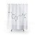 Melatonin Chemical Molecule Structure Shower Curtain