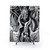 Surreal Alien Predator Horror Shower Curtain