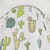 Cacti Print Shower Curtain