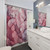 Liquid Mauve Abstract Shower Curtain