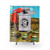 Colorful Collage Art Shower Curtain