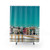 Triana Shower Curtains featuring a cityscape and nature