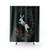 Whimsical Jump Apart Shower Curtains featuring rabbits and floral designs