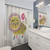 Whimsical Folk Lion Shower Curtains