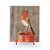 Cozy Coffee Lover Bird Shower Curtains