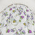 Whimsical Sweet Pea and Bee Floral Shower Curtain