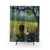 Greyhound and Whippet Shower Curtain - Contemplation Design