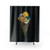 Galactic Ice Cream Themed Shower Curtain