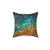 Colorful abstract painting pillow by ETERNAL TIDE