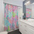 Lilly Inspired Print Shower Curtain