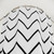 Zigzag Chevron Pattern Shower Curtain
