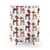 Classic Rudolph and Clarice Christmas Shower Curtains