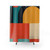 Bauhaus-inspired Shower Curtains with Minimalist Modern Design