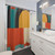Bauhaus-inspired Shower Curtains with Minimalist Modern Design