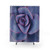 Purple Pearl Shower Curtains with Botanical Designs