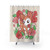 Adorable Deer Themed Shower Curtain