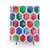 Watercolor Honeycomb Pattern Shower Curtain