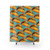 Taco pattern shower curtain - vibrant and unique bathroom decor