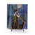 Winter Solstice Moon Goddess Shower Curtains