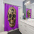 Tribal Skull Shower Curtain - Unique Bathroom Decor