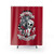 Scary Santa Christmas Shower Curtains