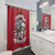 Scary Santa Christmas Shower Curtains