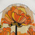 70s Retro Shower Curtains with Vibrant California Poppies