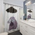 Creepy Cartoon Dog Shower Curtain