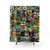 Canada Traveler Sticker Bomb Shower Curtains