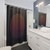 Minimalist Linear Light Shower Curtains