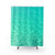 Turquoise Blue Tropical Ocean Shower Curtains
