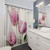 Pink Tulips Shower Curtains - Floral Botanical Bathroom Decor