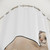 Ferret Shower Curtains with Tan Solid Design