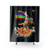 Galaxy Laser Eye Cat Dinosaur Pizza Shower Curtains