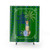 Chinoiserie Leopard Print Shower Curtain